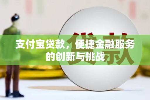 鹿港支付宝贷款，便捷金融服务的创新与挑战