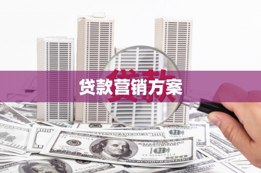 鹿港贷款营销方案