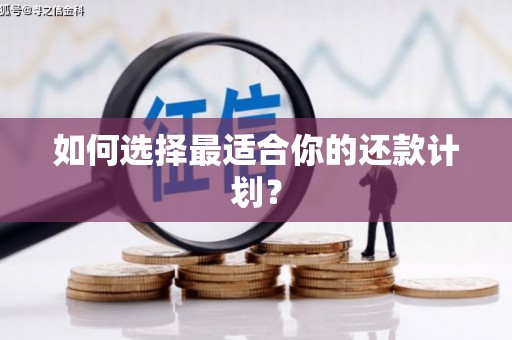 鹿港如何选择最适合你的还款计划？
