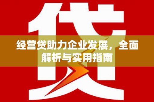 鹿港经营贷助力企业发展，全面解析与实用指南