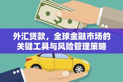 鹿港外汇贷款，全球金融市场的关键工具与风险管理策略