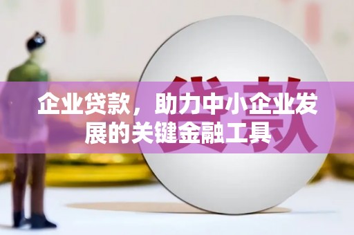 鹿港企业贷款，助力中小企业发展的关键金融工具