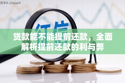 鹿港贷款能不能提前还款，全面解析提前还款的利与弊