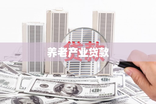 鹿港养老产业贷款