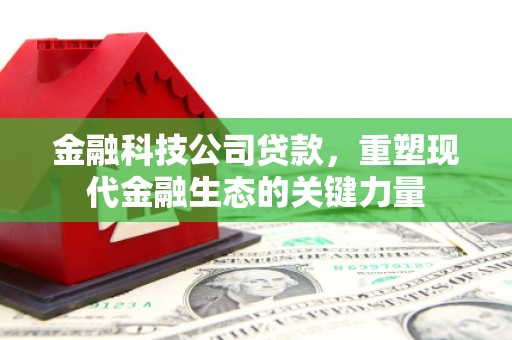 鹿港金融科技公司贷款，重塑现代金融生态的关键力量