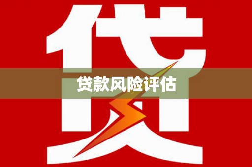 鹿港贷款风险评估